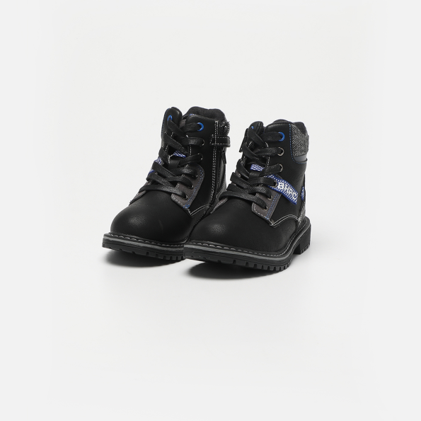 Παιδικά μποτάκια BEVERLY HILLS POLO CLUB BHS.0W1.080.407 μαύρα Παιδικά