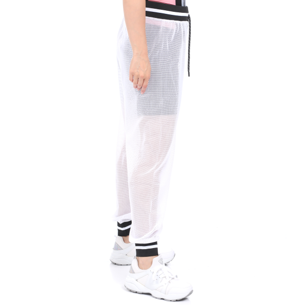Γυναικείο παντελόνι φόρμας BODYTALK LOOSE JOGGER λευκό μαύρο Γυναικεία