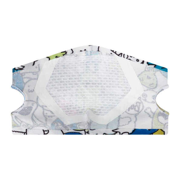 Παιδική προστατευτική μάσκα BUFF FILTER MASK BOO MULTI μπλε Παιδικά