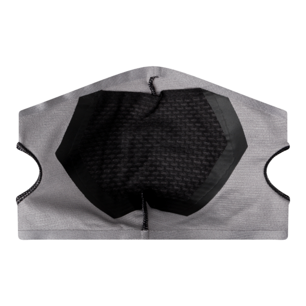 Προστατευτική μάσκα BUFF FILTER MASK SOLID γκρι Ανδρικά