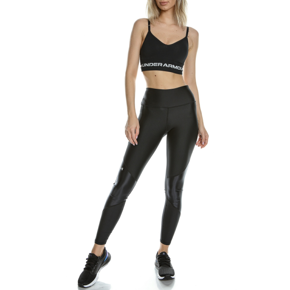 Γυναικείο αθλητικό μπουστάκι UNDER ARMOUR 1357719 UA Seamless Low Long Bra μαύρο Γυναικεία