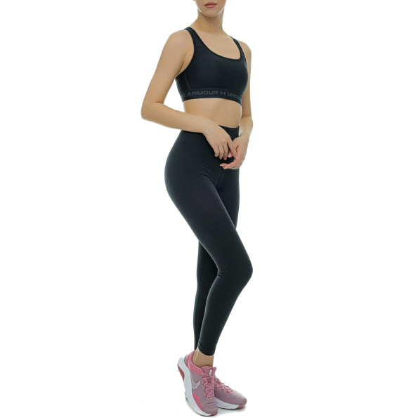 Γυναικείο μπουστάκι UNDER ARMOUR 1361034 UA Crossback Mid Bra μαύρο Γυναικεία