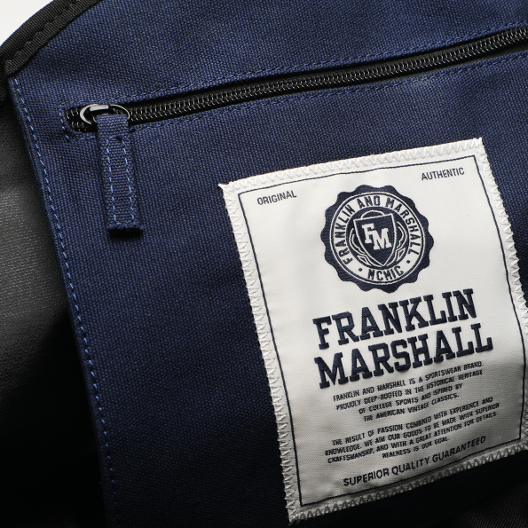 Unisex σακίδιο πλάτης Franklin & Marshall  JU3000.000.A0154 μπλε Ανδρικά
