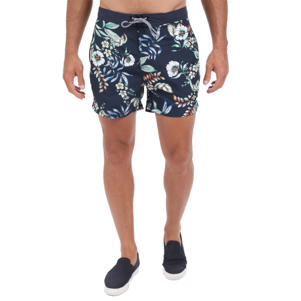 Ανδρικό μαγιό σορτς SUPERDRY SURF RETRO BOARDSHORT μπλε