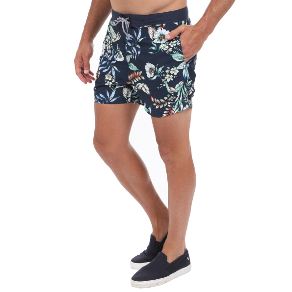 Ανδρικό μαγιό σορτς SUPERDRY SURF RETRO BOARDSHORT μπλε Ανδρικά