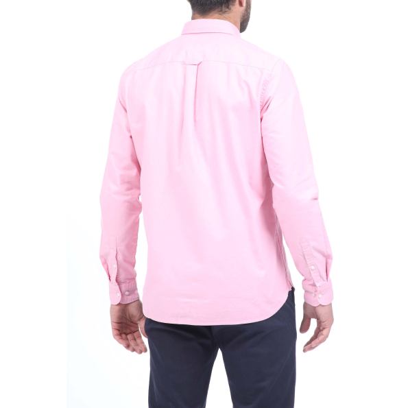 Ανδρικό πουκάμισο SUPERDRY CLASSIC UNIVERSITY OXFORD ροζ Ανδρικά