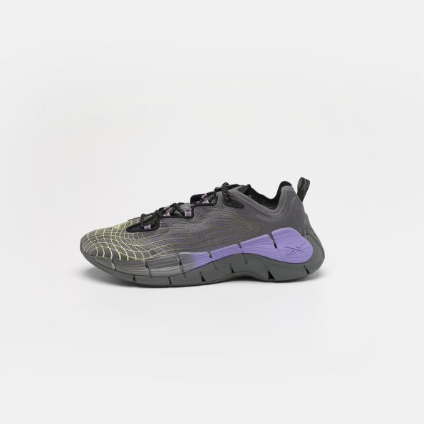 Unisex παπούτσια running Reebok FX9338 Zig Kinetica II γκρι μοβ