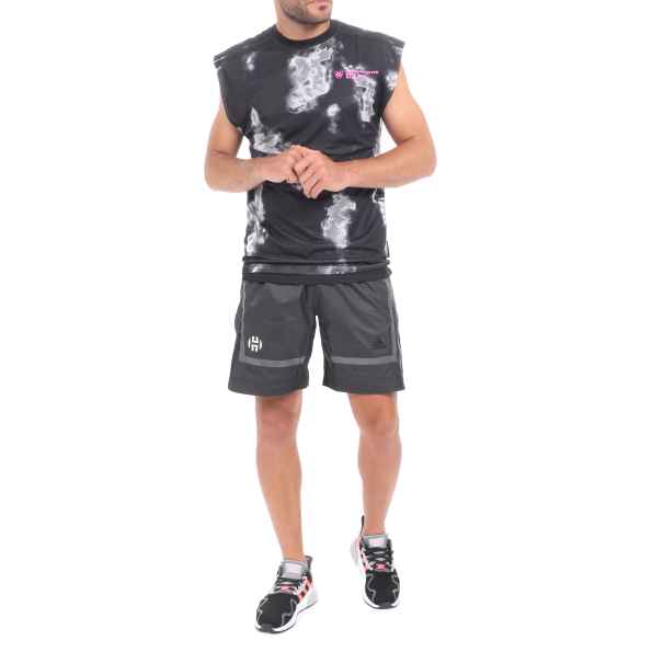 Ανδρική βερμούδα adidas Performance INTENT MID μαύρη Ανδρικά