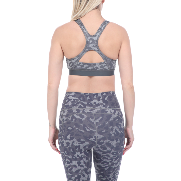 Γυναικείο αθλητικό μπουστάκι adidas Performance BT Q1 AOP BRA γκρι Γυναικεία