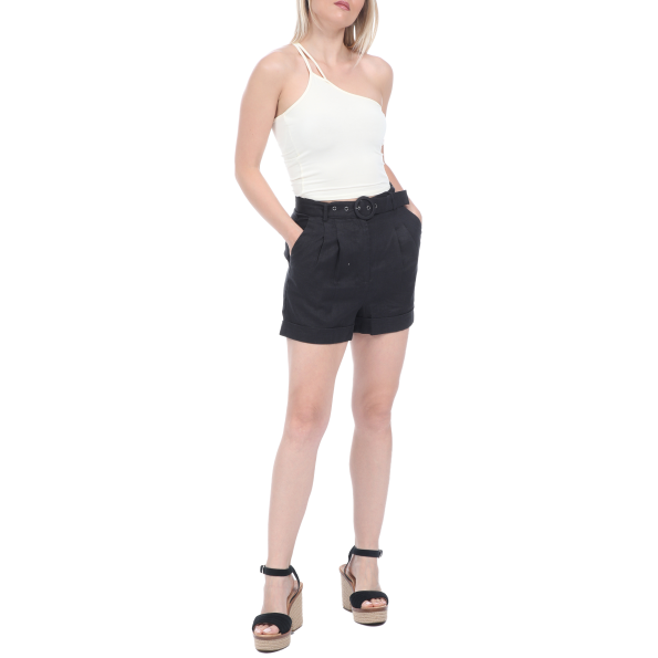 Γυναικείο cropped top KENDALL  KYLIE μπεζ Γυναικεία