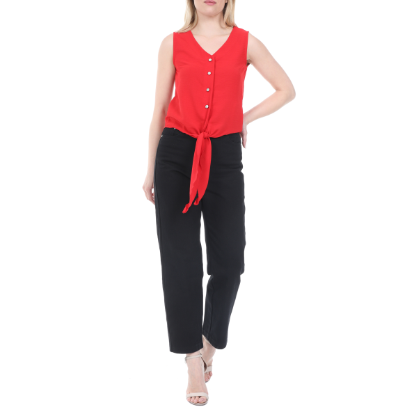 Γυναικείο αμάνικο top KENDALL  KYLIE κόκκινο Γυναικεία