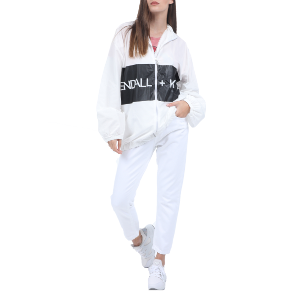 Γυναικείο jacket KENDALL  KYLIE λευκό Γυναικεία