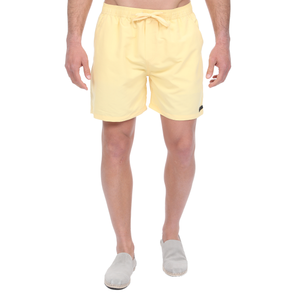 Ανδρικό μαγιό σορτς LES DEUX Quinn Swim Shorts κίτρινο