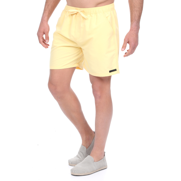 Ανδρικό μαγιό σορτς LES DEUX Quinn Swim Shorts κίτρινο Ανδρικά