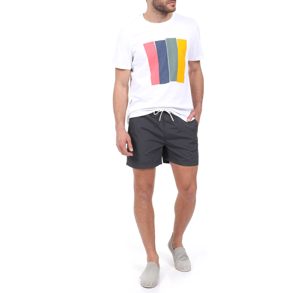 Ανδρικό μαγιό σορτς ECOALF NEW SHARK SWIMSUIT μαύρο Ανδρικά