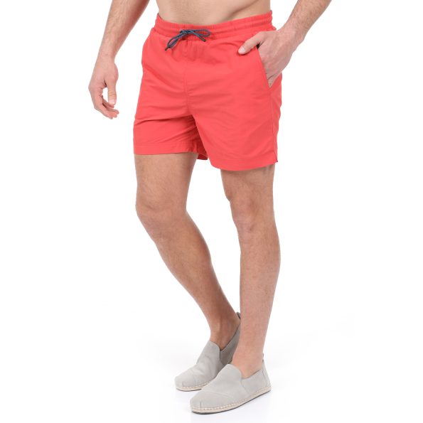 Ανδρικό μαγιό σορτς ECOALF NEW SHARK SWIMSUIT πορτοκαλί Ανδρικά