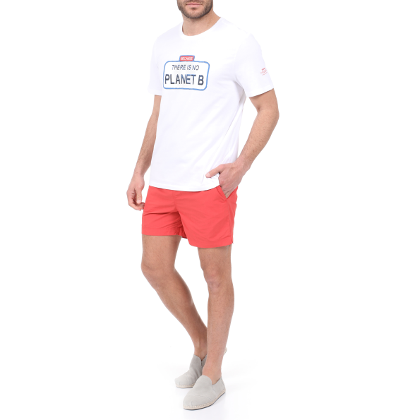 Ανδρικό μαγιό σορτς ECOALF NEW SHARK SWIMSUIT πορτοκαλί Ανδρικά