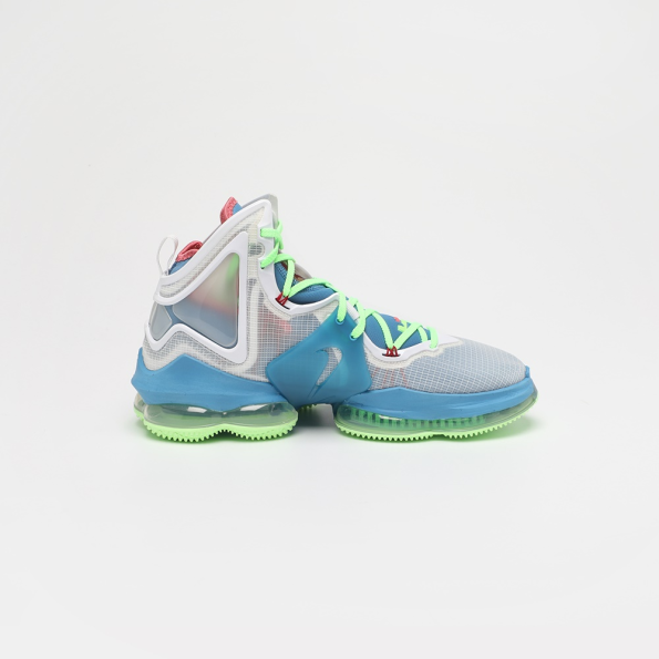 Ανδρικά παπούτσια basketball NIKE DC9339 LEBRON XIX μπλε πράσινα Ανδρικά