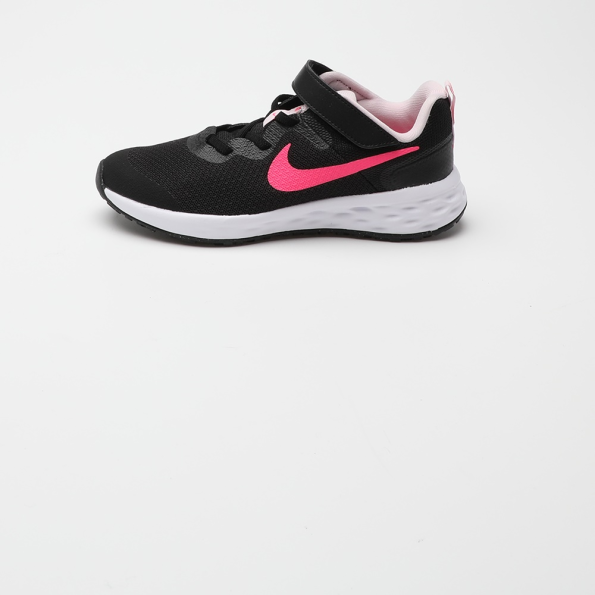 Παιδικά running παπούτσια NIKE DD1095 REVOLUTION 6 NN (PSV) μαύρα