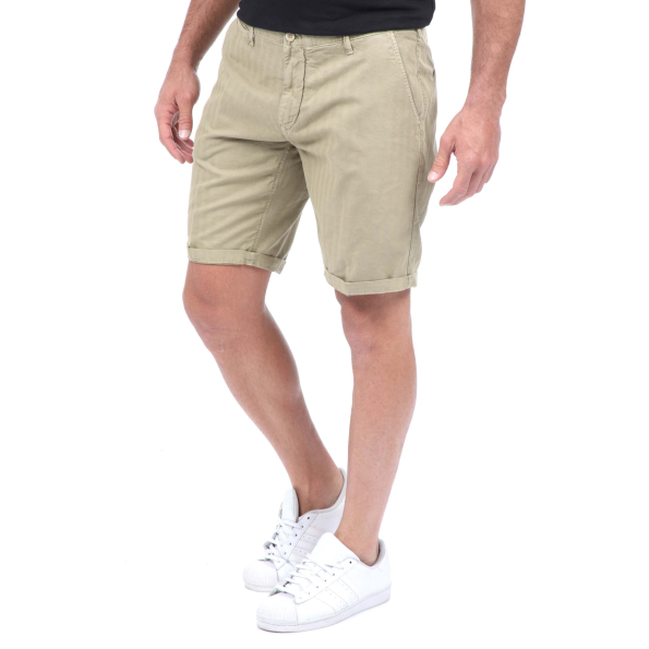 Ανδρική βερμούδα UNIFORM SPIKE μπεζ Ανδρικά