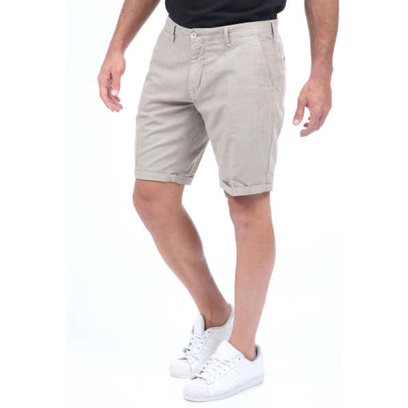 Ανδρική βερμούδα UNIFORM SPIKE γκρι Ανδρικά