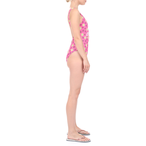 Γυναικείο ολόσωμο μαγιό BODYTALK KIWICRUSH ροζ κίτρινο Γυναικεία