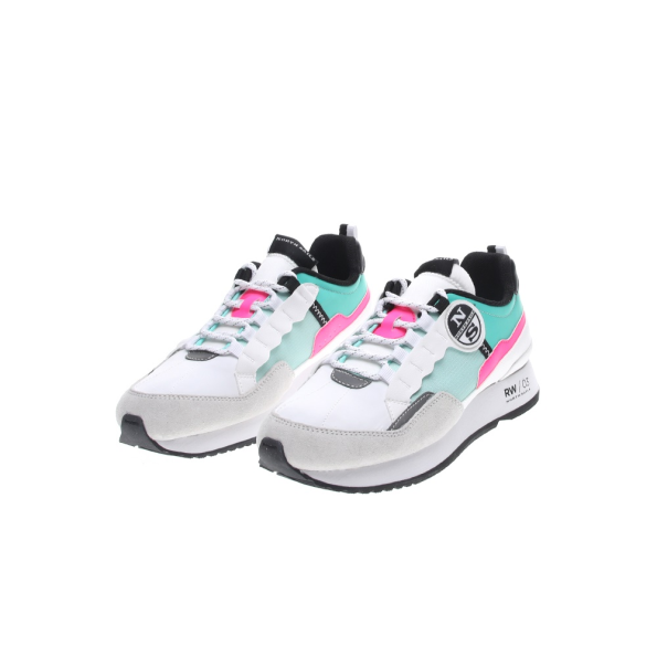 Γυναικεία sneakers NORTH SAILS REEF λευκά μπλε ροζ Γυναικεία