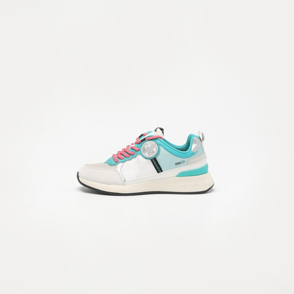 Γυναικεία sneakers NORTH SAILS WG RW-NS-01 SWIM  λευκό πράσινο ροζ 