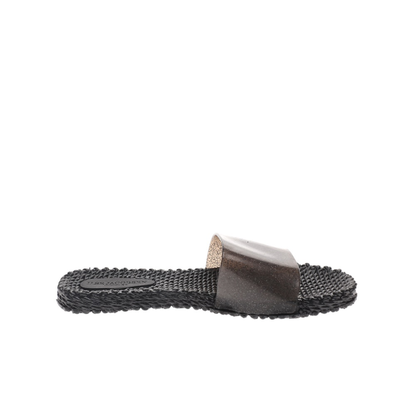 Γυναικείες σαγιονάρες ILSE JACOBSEN SLIP-ON μαύρες Γυναικεία