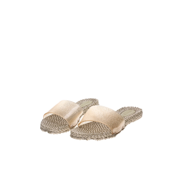 Γυναικεία slides ILSE JACOBSEN CHERFUL SLIP-ON χρυσά Γυναικεία