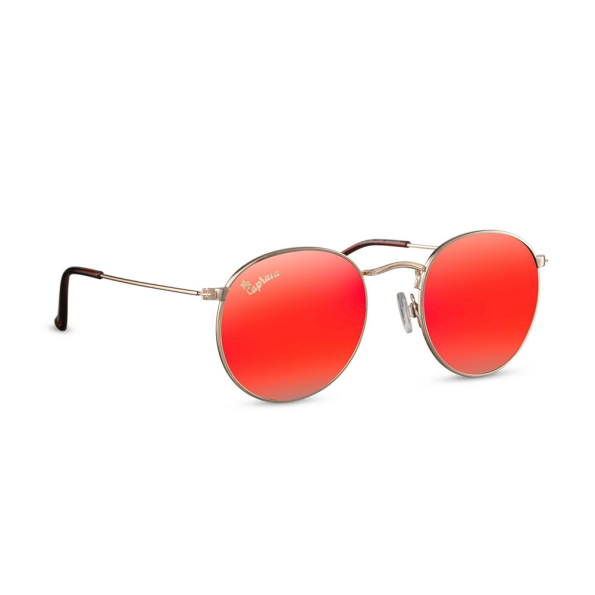 Unisex γυαλιά ηλίου CAPRAIA BELLONE 3 κόκκινα χρυσά