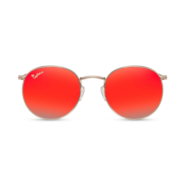 Unisex γυαλιά ηλίου CAPRAIA BELLONE 3 κόκκινα χρυσά Ανδρικά