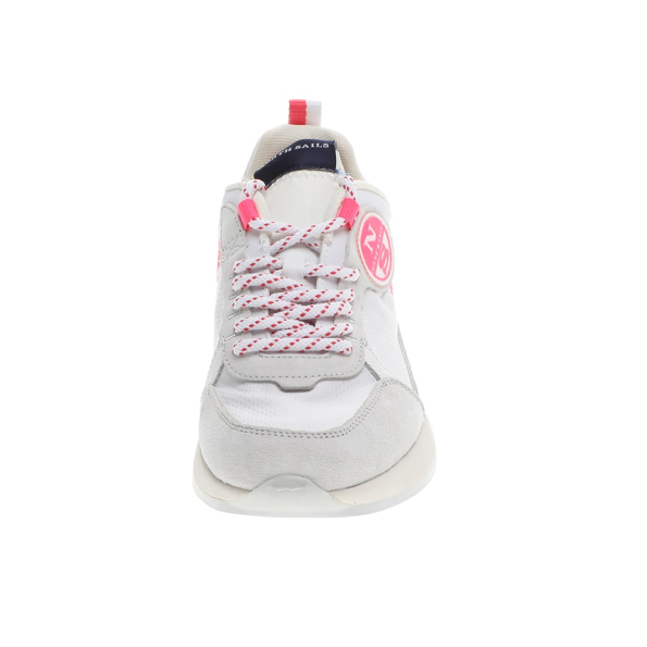 Γυναικεία sneakers NORTH SAILS ONE λευκά φούξια Γυναικεία