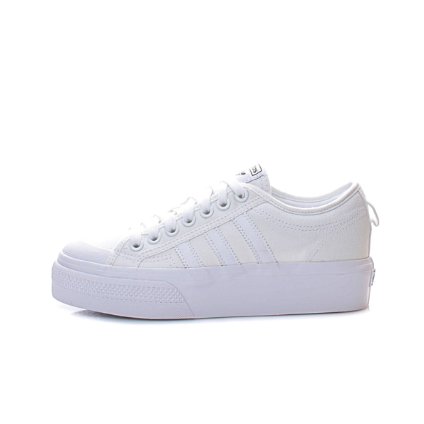 Γυναικεία sneakers adidas Originals NIZZA PLATFORM λευκά