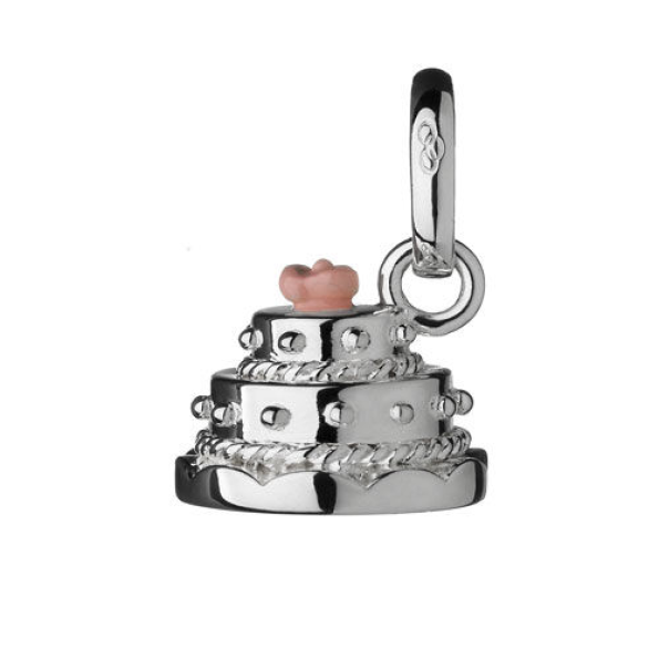 Γυναικείο αναμνηστικό παντατίφ wedding cake charm LINKS OF LONDON ασημένιο