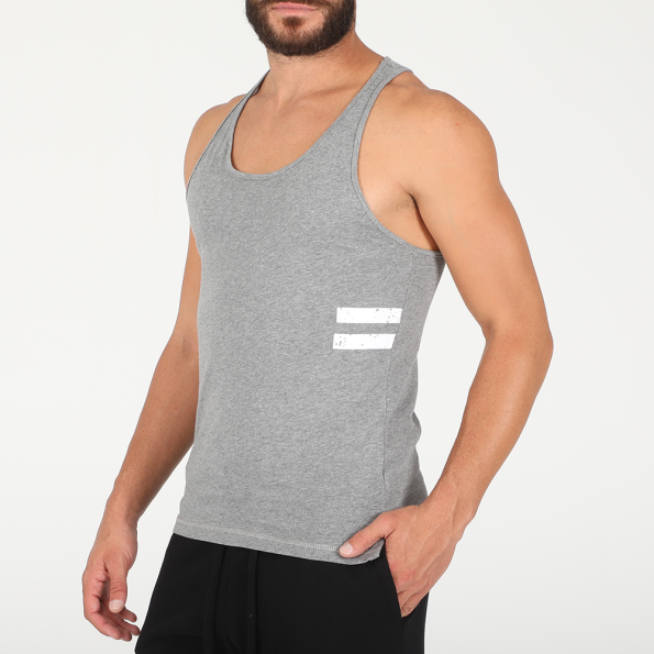 Ανδρική αμάνικη μπλούζα BODYTALK γκρι Ανδρικά