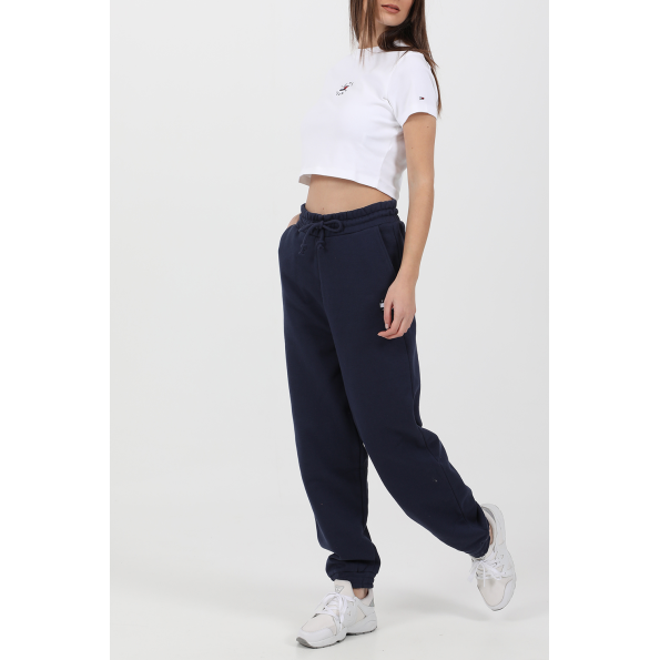 Γυναικείο παντελόνι φόρμας TOMMY HILFIGER TJW RELAXED HRS BADGE SWEATPAN μπλε Γυναικεία