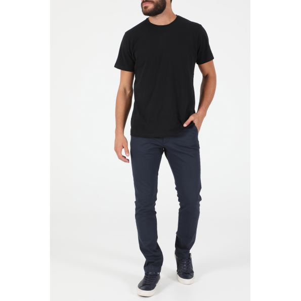 Ανδρικό chino παντελόνι UNIFORM CHARLIE μπλε Ανδρικά