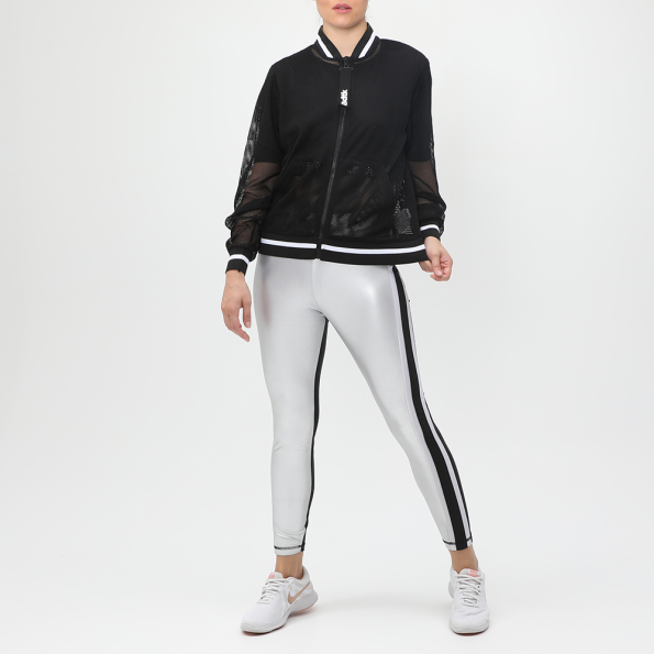 Γυναικείο cropped top BODYTALK FOCUSW FLASH μαύρη Γυναικεία