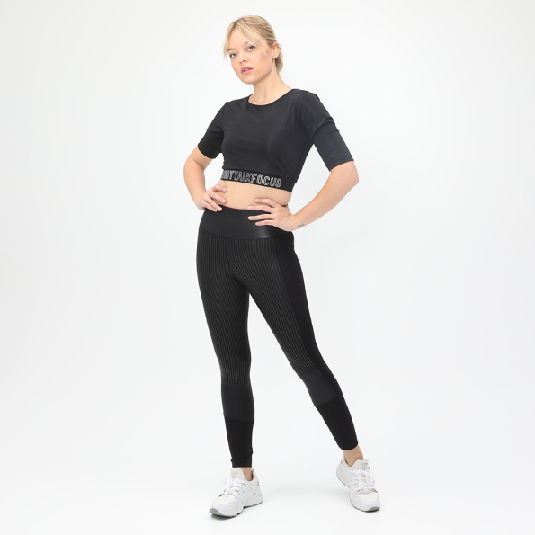 Γυναικείο κολάν BODYTALK BOUDOIRW 4/4 μαύρο Γυναικεία