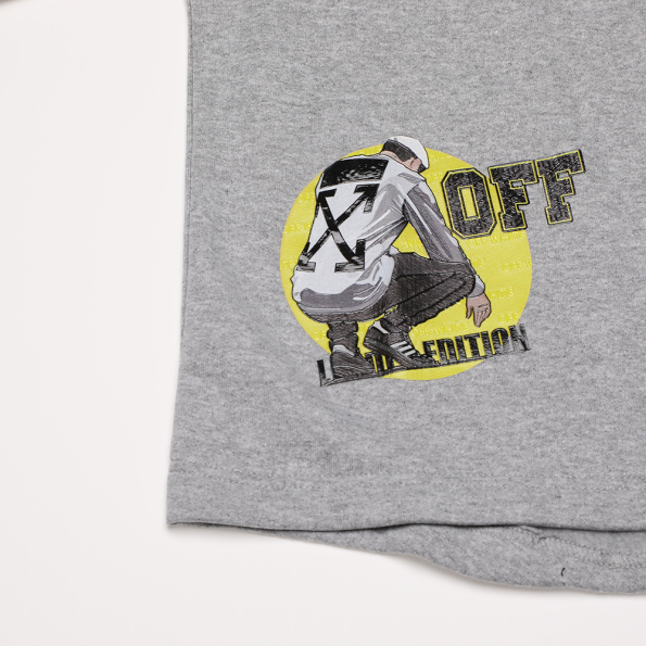 Παιδκό σετ φόρμας SAM 0-13 OFF WHITE μαύρο Παιδικά