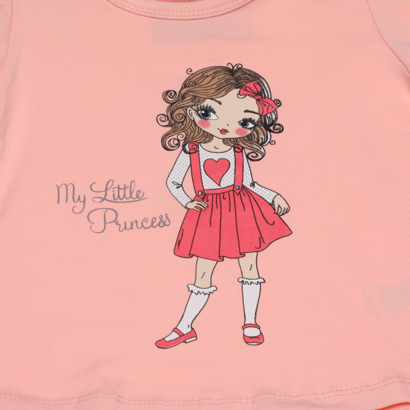 Βρεφικό σετ από μπλούζα και παντελόνι SAM 0-13MY LITTLE PRINCESS ΣΕΤ Παιδικά