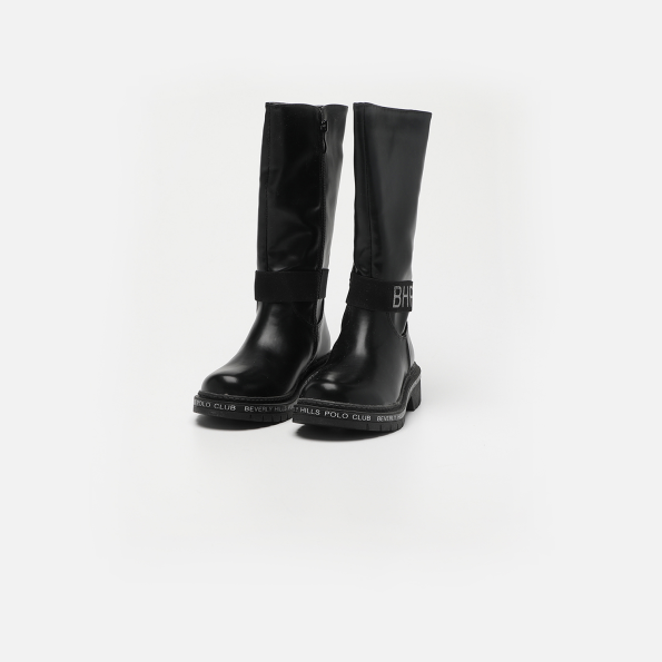 Παιδικές μπότες BEVERLY HILLS POLO CLUB BHS.0W1.080.426 μαύρες Παιδικά
