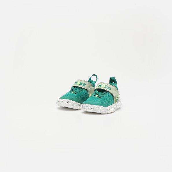 Βρεφικά αθλητικά παπούτσια NIKETEAM HUSTLE D 10 LIL  DQ0665  (TD)  πράσινα Παιδικά