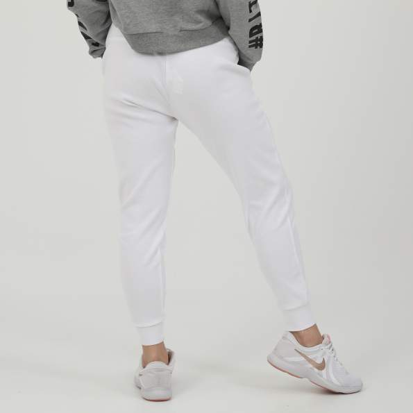 Γυναικείο παντελόνι φόρμας BODYTALK JOGGER λευκό Γυναικεία
