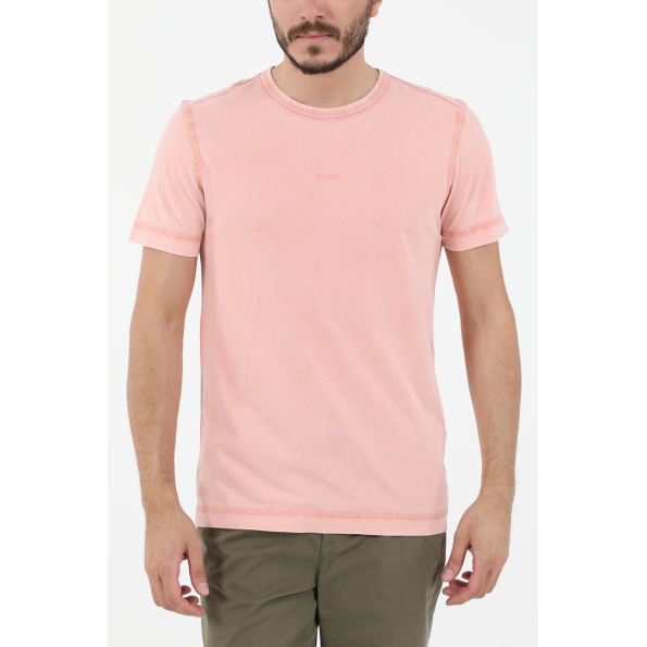 Ανδρικό t-shirt BOSS JERSEY Tokks ροζ