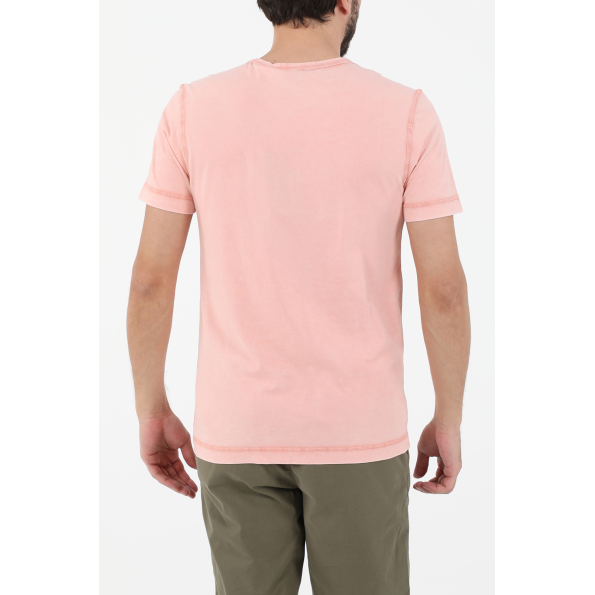 Ανδρικό t-shirt BOSS JERSEY Tokks ροζ Ανδρικά