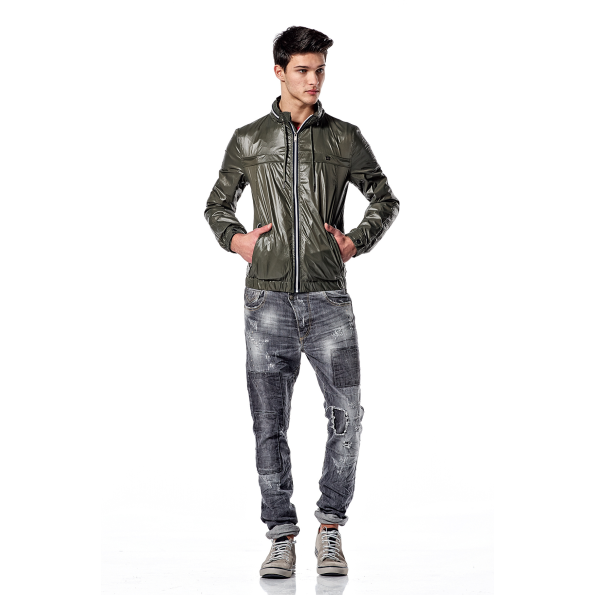 Ανδρικό ελαφρύ jacket EDWARD JEANS MP-N-JKT-S22-002 BLAEZ-S22 χακί