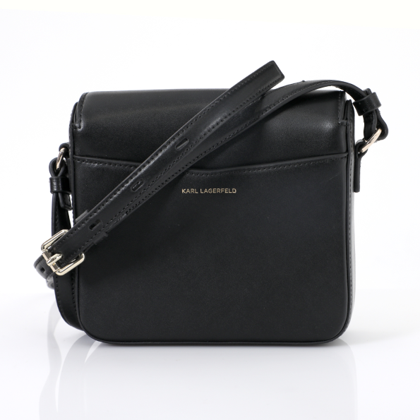 Γυναικεία τσάντα χιαστί KARL LAGERFELD 205W3182 K/AUTOGRAPH μαύρη Γυναικεία