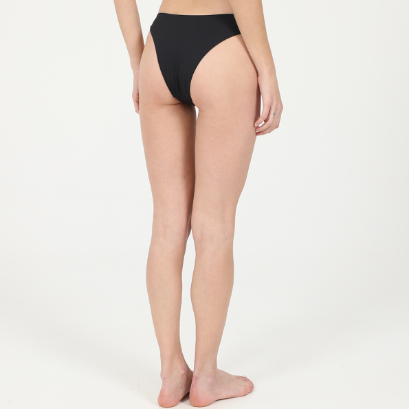 Γυναικείο μαγιό μπικίνι slip KARL LAGERFELD PRINTED LOGO BOTTOM μαύρο Γυναικεία